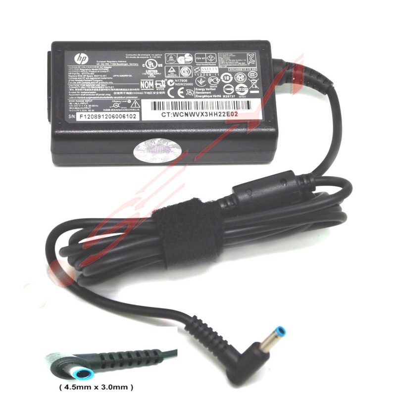 ADAPTOR HP9 19.5v 3.33a  4.5 x 3.0 jarum