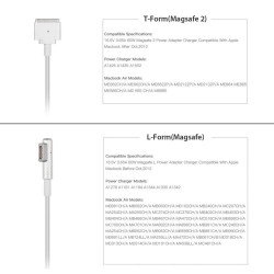 ADAPTOR MAC MAC1 16.5V 3.65A Mangrave 5 pin