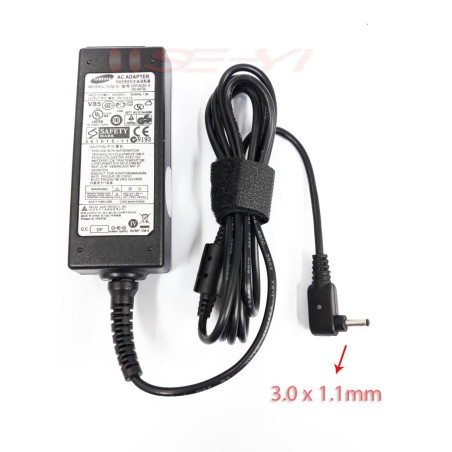 Adaptor Samsung 19v 2.1A 40W 3.0*1.1mm NP540U4E NP730U3E NP740U3E Ultrabook Series