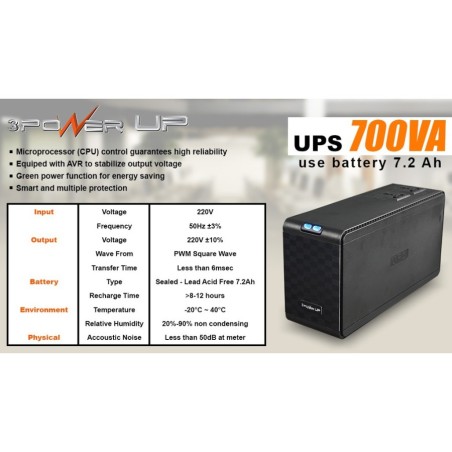 UPS POWER UP 700VA