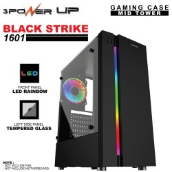 Casing Power-Up Black Strike 1601 BK