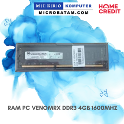 Ram pc venomrx ddr3 4gb 1600mhz