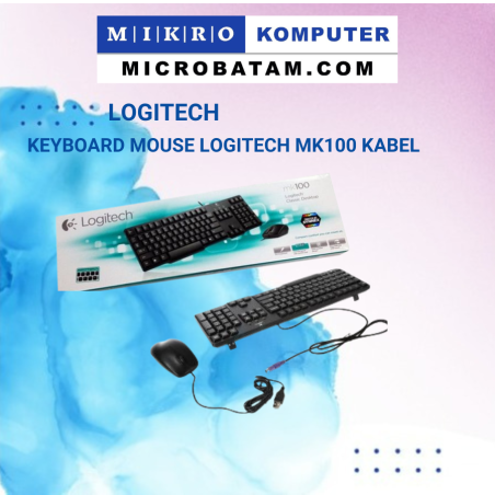 MOUSE KEYBOARD LOGITECH MK100