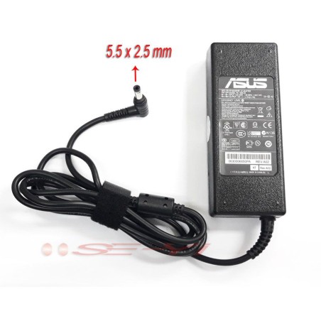 ADAPTOR ASUS AS9 19V 4,74A 5,5 x 2,5