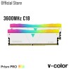 RAM V-COLOR PRISM PRO RGB BLACK 16GB (2X8GB)