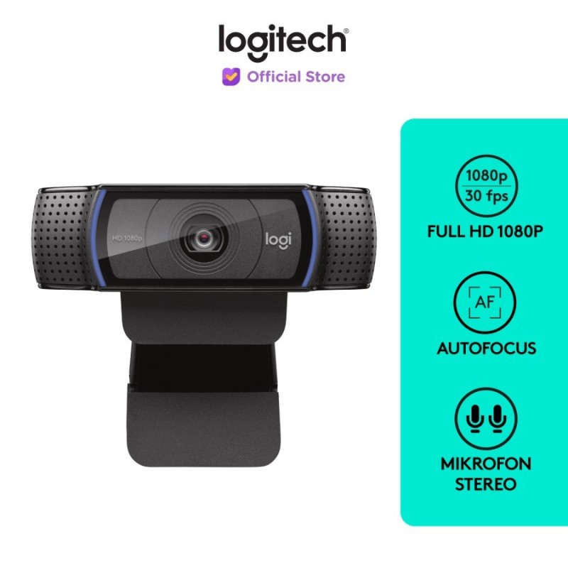 WEBCAM LOGITECH C920e HD 1080p 