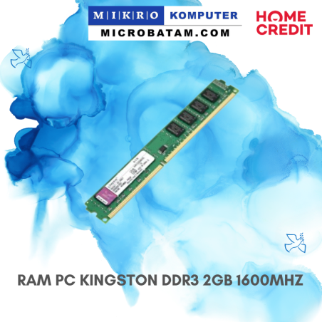 RAM PC KINGSTON DDR3 2GB 1600MHZ 