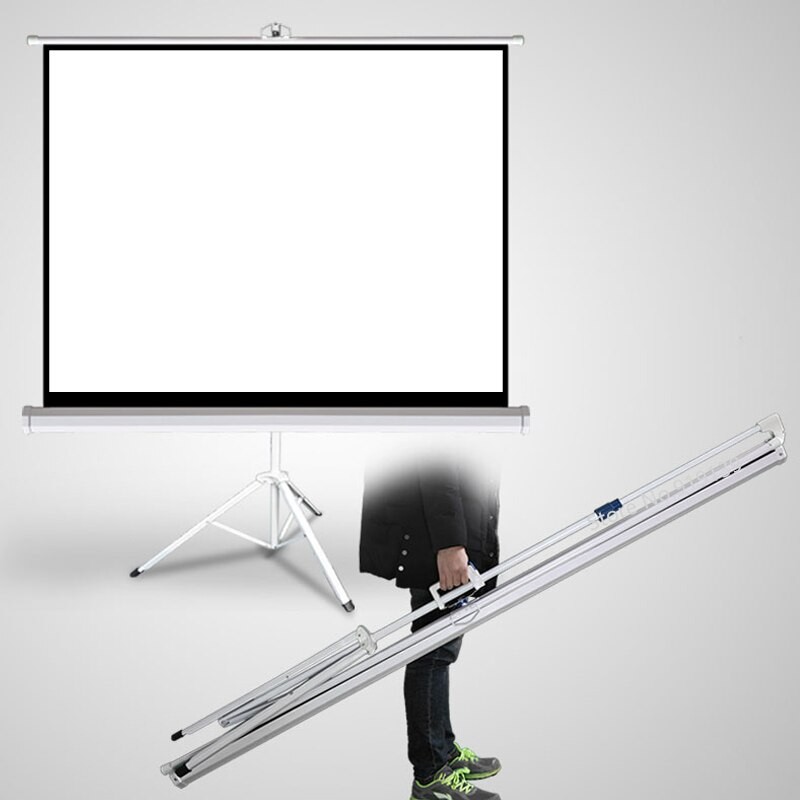 SCREEN PROJECTOR 84INCH 3:4 TRIPOD 