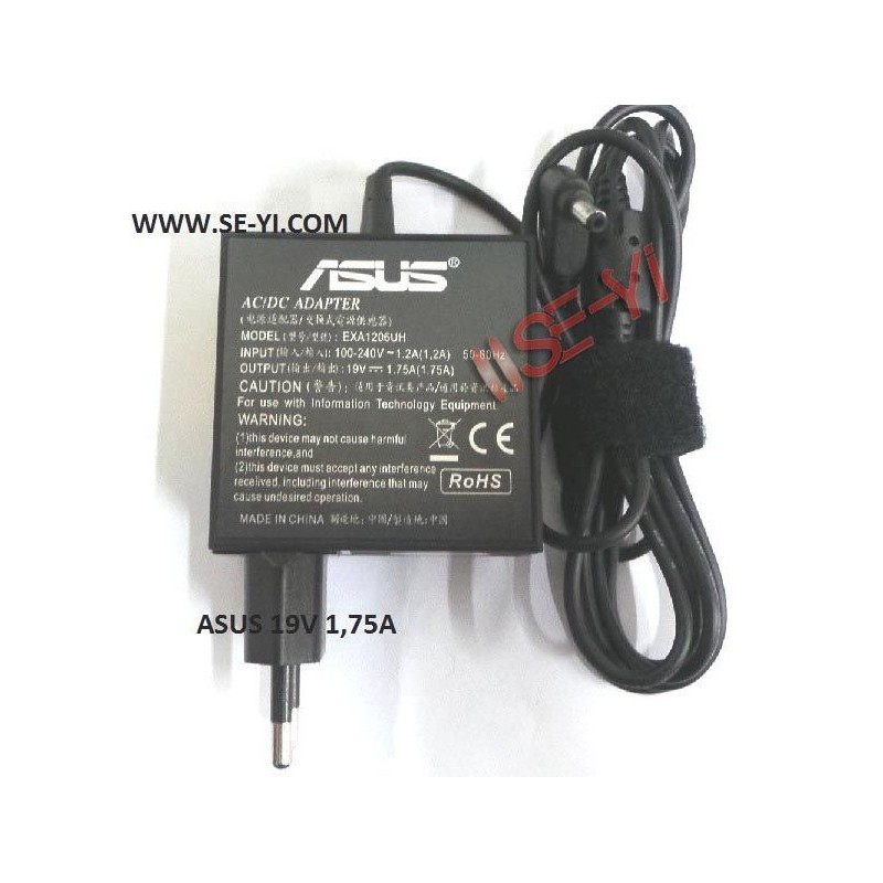 ADAPTOR ASUS AS12 19V 1,75A 4,0 x 1,35