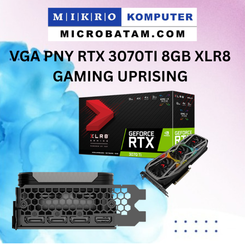 VGA PNY RTX 3070TI 8GB XLR8 Gaming UPRISING REVEL