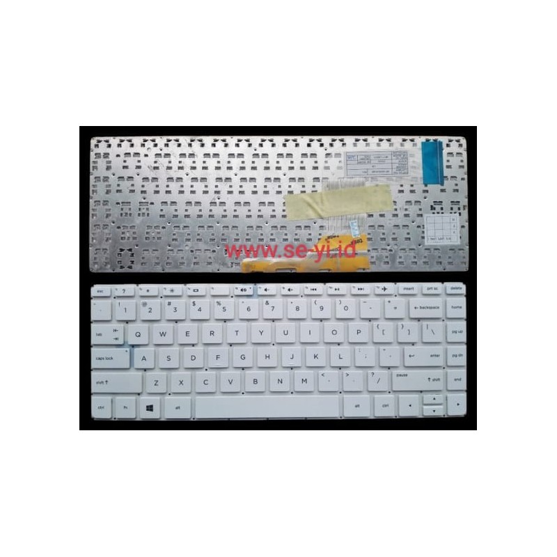 Keyboard Hp Pavilion 14V-000 14-V201TX V205TX V206TX V041TX WHITE