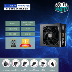 COOLER MASTER MWE Gold 750 V2 750W 80+ GOLD Non Modular