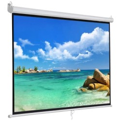 SCREEN PROJECTOR 72INCH 4:3 MANUAL AUTO