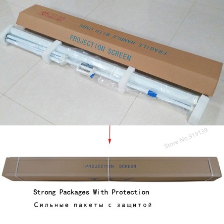 SCREEN PROJECTOR 96INCH 3:4 TRIPOD