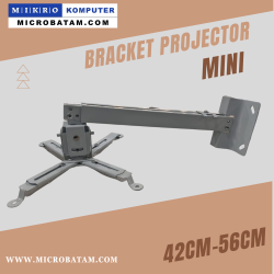 BRACKET PROJECTOR MINI PUTIH