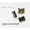 USB E-SATA PORT