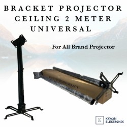 BRACKET GANTUNG PROJECTOR HITAM / PUTIH 50cm-85cm