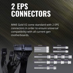 COOLER MASTER MWE Gold 750 V2 750W 80+ GOLD Non Modular White