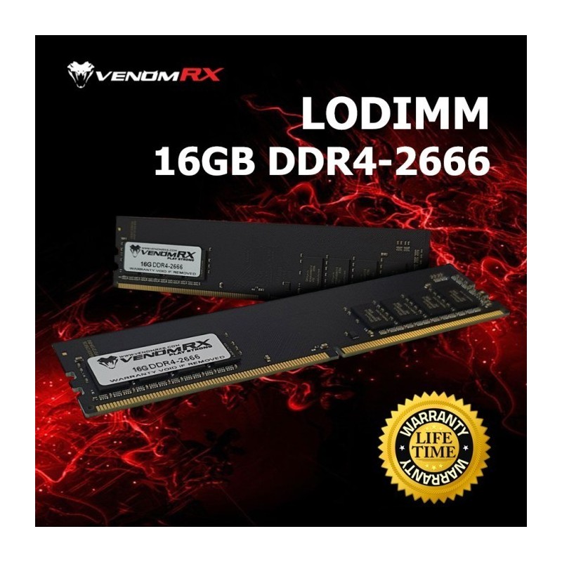 Longdimm VenomRX 16GB DDR4 2666Mhz